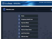 Tablet Screenshot of mombra.com
